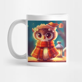 Cute Owl Drawing Mug